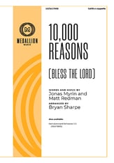 10,000 Reasons SATB choral sheet music cover